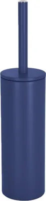 Produktbild von Spirella Toilettenburste im Halter Cannes - dunkelblau - Metall - 40 x 9 cm