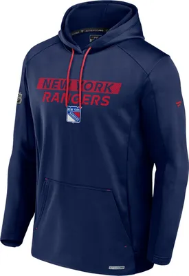 Image de Sweat à capuche NHL New York Rangers Fanatics Authentic Pro Rink