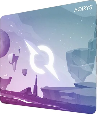 Produktbild von Aqirys AQRYS_ECLIPSEMD, Mehrfarbig, Abbildung, Mikrofaser, Rot/Grün/Blau, Anti-Rutsch-Basis, Gaming-Mauspad
