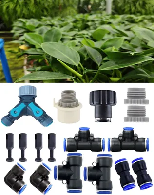 Produktbild von Wassersparendes Tropfbewässerungs-Anschlussset mit Y-Verteiler