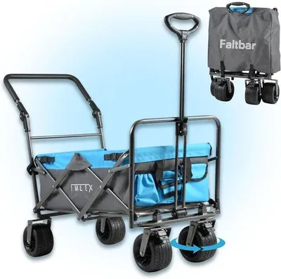 Image de Brouette pliable bleu azur