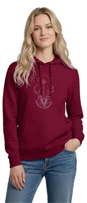 Produktbild von Spreadshirt Harry Potter Hirsch Expecto Patronum Damen Hoodie, XXL, Bordeaux