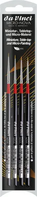 Image de Da Vinci Micro-Nova 4270 Set de brosses rondes 4 pcs