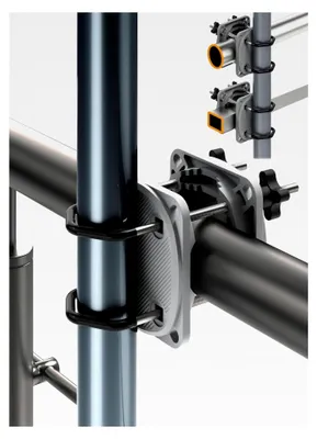 Produktbild von Sonnenschirmhalter für Balkongeländer SunnyEasy 2.0, Anthrazit
