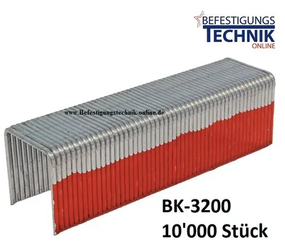 Image de Agrafes BK 3219mm CNK pour agrafeuse Haubold PN 3250 JW Paslode W16 PN-3250 KL-52 10M