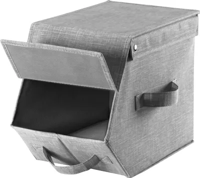 Produktbild von CALICOSY -  Aufbewahrungsbox mit Deckel und Klappdeckel - L19 cm