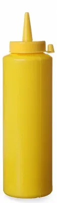 Produktbild von Hendi Saucenspender Flasche 0,35L Gelb H557808