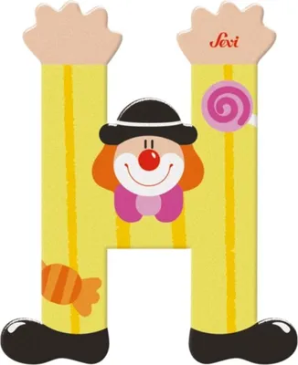 Produktbild von Sevi Buchstabenclown H: 10 cm (81744)