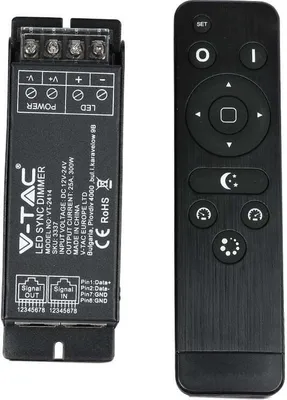 Obrázok produktu pre V-TAC LED pásik - Príslušenstvo - Ovládanie - Diaľkové ovládanie 14 tlačidiel - IP20