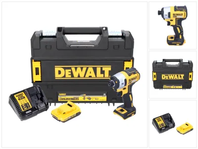 Image de DeWalt DCF 887 Visseuse à Chocs sans fil 18 V brushless avec Mandrin de 1/4" + boîtier TStak + 1x Batterie 2 Ah + Chargeur