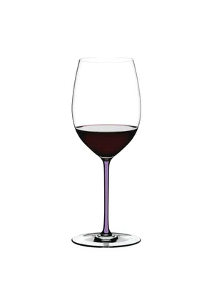Produktbild von RIEDEL 4900/0V FATTO A MANO Cabernet / Merlot Weinglas - Stiel VIOLETT