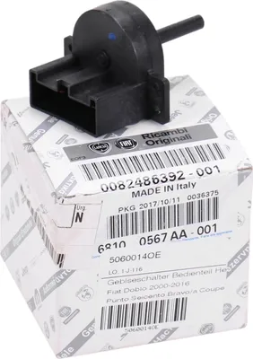 Produktbild von Original Fiat Gebläseschalter Bedienteil Heizung für Doblo 00-16 Punto 82486392