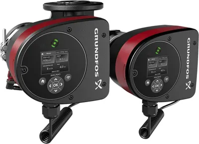 Produktbild von Grundfos Umwälzdoppelpumpe MAGNA3 D 32-100F, 220mm, DN 32, PN 16, 230 V