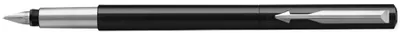 Produktbild von Parker 2025379, Anklippbarer versenkbarer Stift, Schwarz, Edelstahl, Blau, Kunststoff, Edelstahl, Edelstahl, Fein