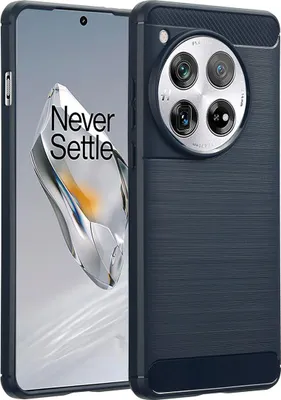 Productafbeelding van imoshion Brushed Backcover voor de OnePlus 12 - Donkerblauw