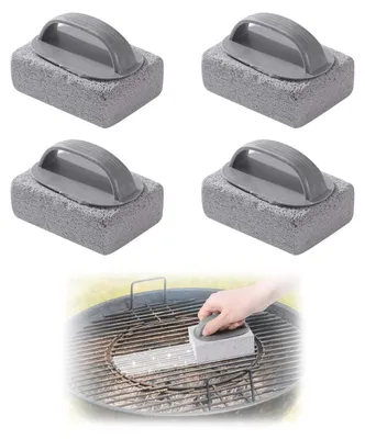 Imagen del producto de Juego de 4 cepillos de limpieza de piedra pómez para cocina y parrilla