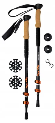 Produktbild von Trekkingstöcke Rockland Horizon Alu 7075, Korkgriff, 3-Segment 50 570 g
