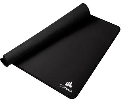 Zdjęcie produktu dla Corsair MM350 Champion, Czarny, Monochromatyczny, Guma, Tkanina, Podkładka antypoślizgowa, Podkładka dla graczy