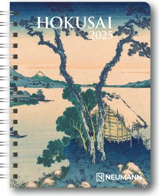 Produktbild von Hokusai 2025 - Diary - Buchkalender - Taschenkalender - Kunstkalender - 16,5x21,6