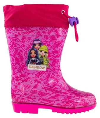Produktbild von Coqui - "Perletti" Rainbow High Gummistiefel für Kinder PP12011 (31,5 EU) (Pink)