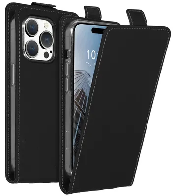Obrázok produktu pre Accezz Flipové puzdro pre Apple iPhone 15 Pro - Čierne
