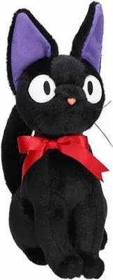 Immagine prodotto di Il piccolo servizio di consegne di Kiki: peluche Jiji Seduto M 32 cm
