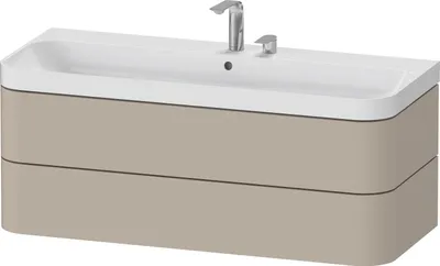 Produktbild von DURAVIT HP4349E60600000 WTU m. Happy D.2 Plus,2 Schk.,2HL