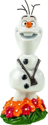Produktbild von Gartenfigur Olaf der Schneemann aus Frozen Offiziell lizenzierte Dekofigur 22 cm