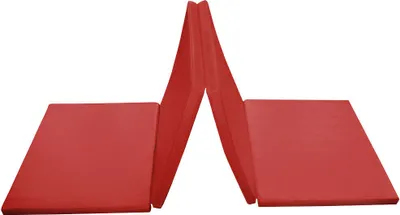 Produktbild von Grevinga®-FUN Klappbare Turn- und Spielmatte KLIPP-KLAPP (RG 35) | 200 x 100 x 8 cm | ROT