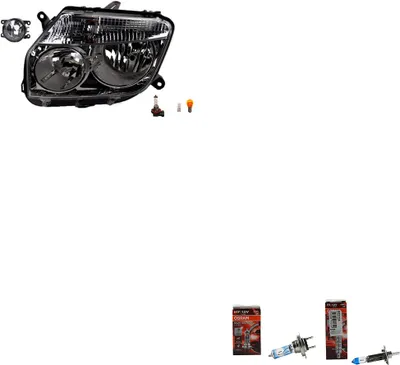 Produktbild von Scheinwerfer + Osram Night Breaker Laser passend für Dacia Duster 04/10-12/13 L 260600069R 8200074008 6202E1 00006202E1 6710027 0000620639 6206 Johns
