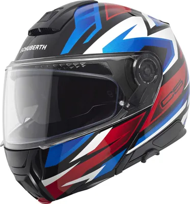 Produktbild von Schuberth C5 Zenith Klapphelm, blau/rot, M (57)