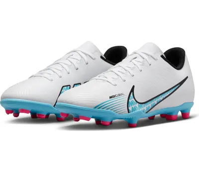 Produktbild von Nike Jr Vapor 15 Club Fg/Mg White/Baltic Blue-Pink Bla 38