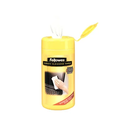 Produktbild von Fellowes 9970330, Geräte-Reinigungstücher, LCD/LED/Plasma, LCD / TFT / Plasma, 82 mm, 82 mm, 168 mm, 280 g