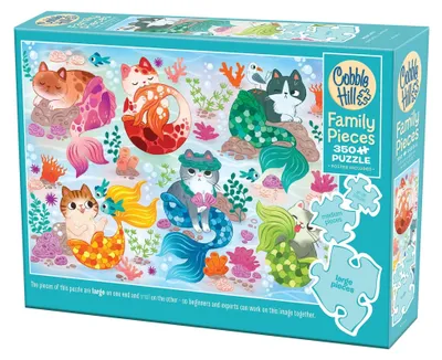 Immagine prodotto di Puzzle da 350 pezzi "Syrenkotki" 113587 - Cobble Hill
