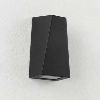 Produktbild von Maxkomfort Außenwandleuchte 560-2BK Schwarz IP44 2x GU10