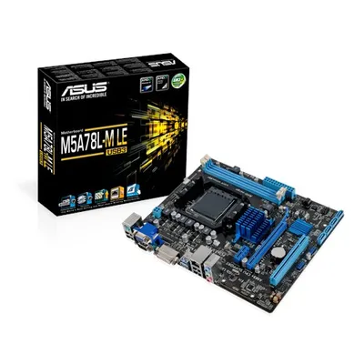 Produktbild von Asus M5A78L-M LE/USB3 mATX Mainboard Sockel AM3+ AMD® 760G Chipsatz PCIe DDR3 VGA/DVI SATA getestet