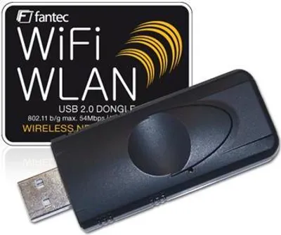 Obrázek produktu pro Fantec WF-54MWLAN, Bezdrátový, USB, 54 Mbit/s