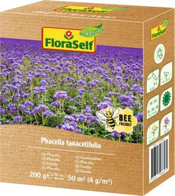 Obrázek produktu pro Hnojivo Svazenka 'Phacelia' FloraSelf 200 g pro 40 m²