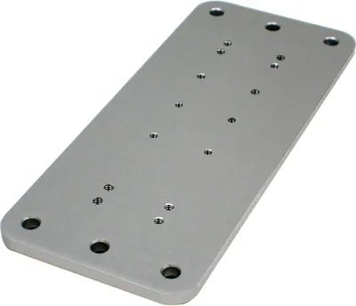Zdjęcie produktu dla Ergotron Wall Plate, Aluminium, Aluminium