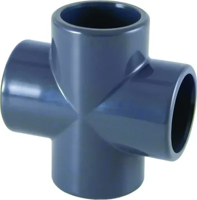 Zdjęcie produktu dla PVC - gniazdo krzyżowe U 32 mm PN16