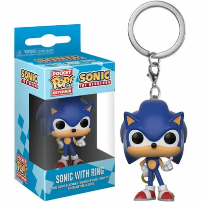 Zdjęcie produktu dla Funko POP Keychain Sonic Sonic with Ring Brelok Figurka Kolekcjonerska