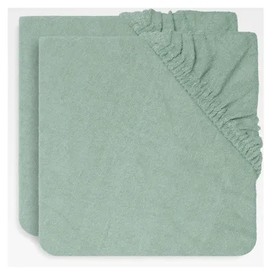 Produktbild von Wickelunterlage Frottee 50x70cm Aschgrün (2er Pack)