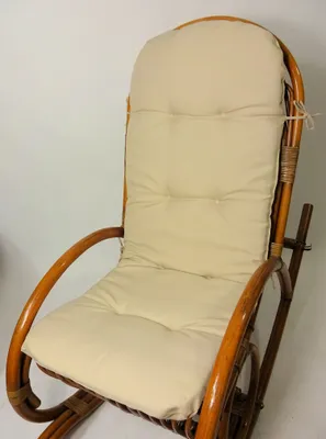 Produktbild von Polster für Schaukelstuhl , Ersatzpolster Rattan Schaukelstuhl Gr. 125 x 50 x 7 cm, Fb. uni Living