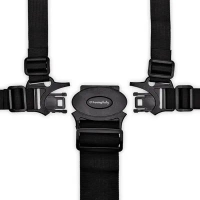 Immagine prodotto di Imbracatura di sicurezza per bambini HOMYBABY® - imbracatura a 5 punti - imbracatura per seggiolone, carrozzina, triciclo e seggiolino in auto - imbracatura per bambini - imbracatura di sicurezza per bambini, universale