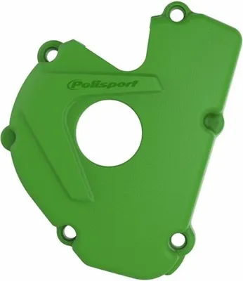 Produktbild von POLISPORT Zündungsgehäusedeckel-Schutz grün passend für Kawasaki KX450F