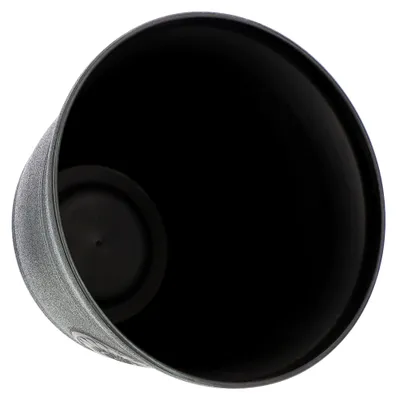 Produktbild von ® Blumentopf Metall-Effekt Design Opalisierend Grün 25 x 30 cm