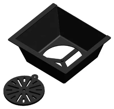 Produktbild von Rostlager / Ascherost Set passend für Conforto Modena **