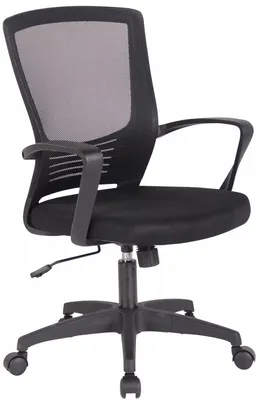 Produktbild von In And OutdoorMatch Bürostuhl Herminia - Stoff - Schwarz - Ergonomisch - höhenverstellbar - 48x48x101cm - Deluxe