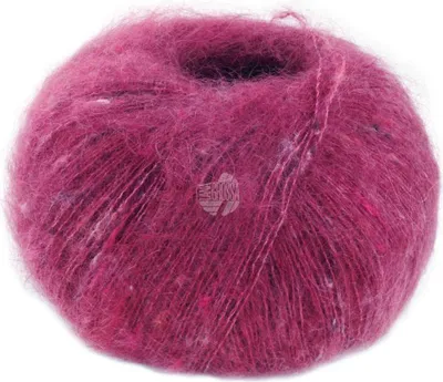 Produktbild von Lana Grossa - Natural Superkid Tweed 0628 fuchsia