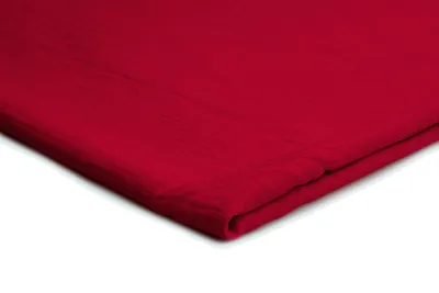 Produktbild von Amerikanischer Krepp, leichter Bekleidungsstoff, Rot, 50 x 150 cm